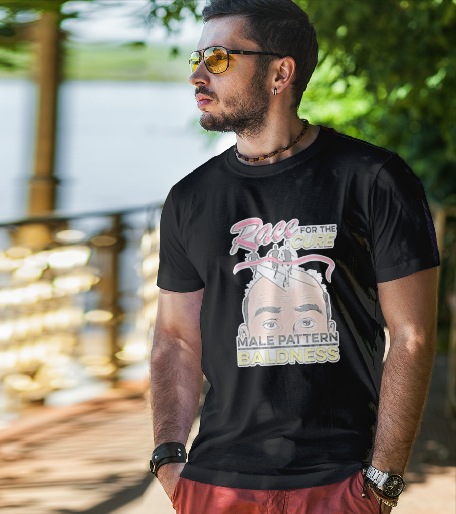Race For The Cure Male Pattern Baldness T-Shirt