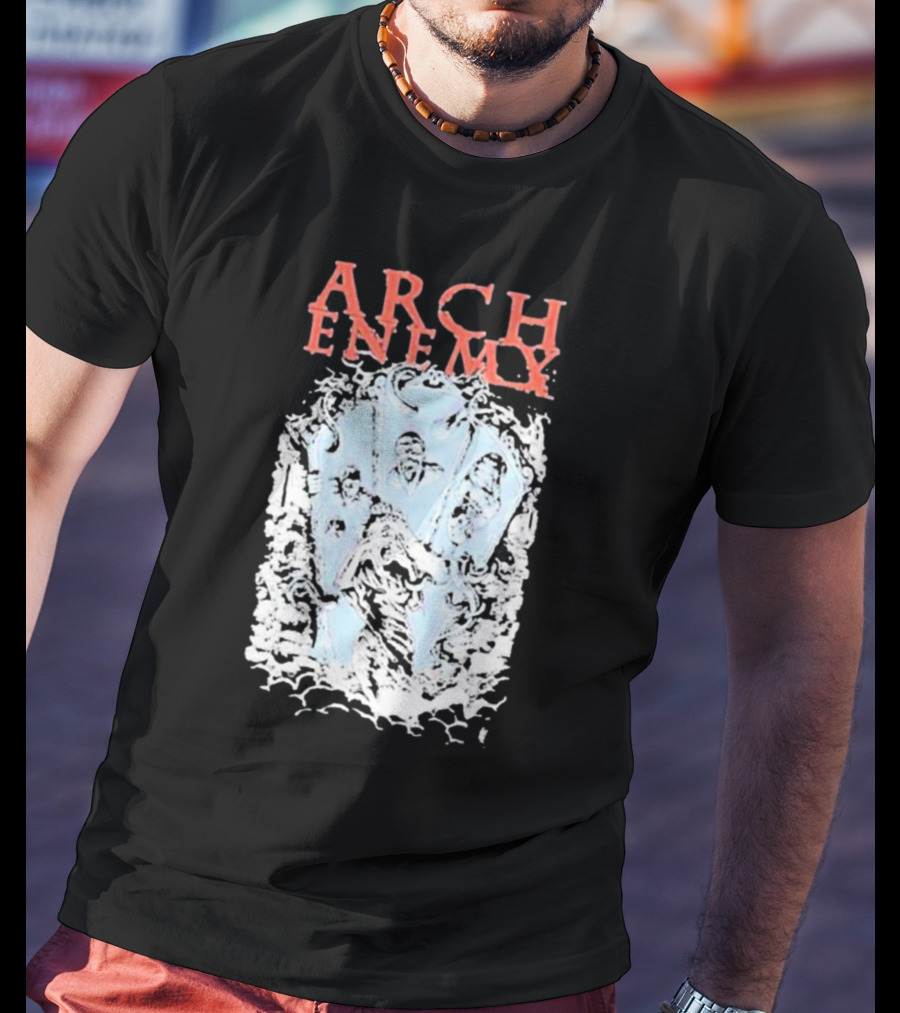 Rebellion Republic Merch Featuring Arch Enemy Mirror T-Shirt