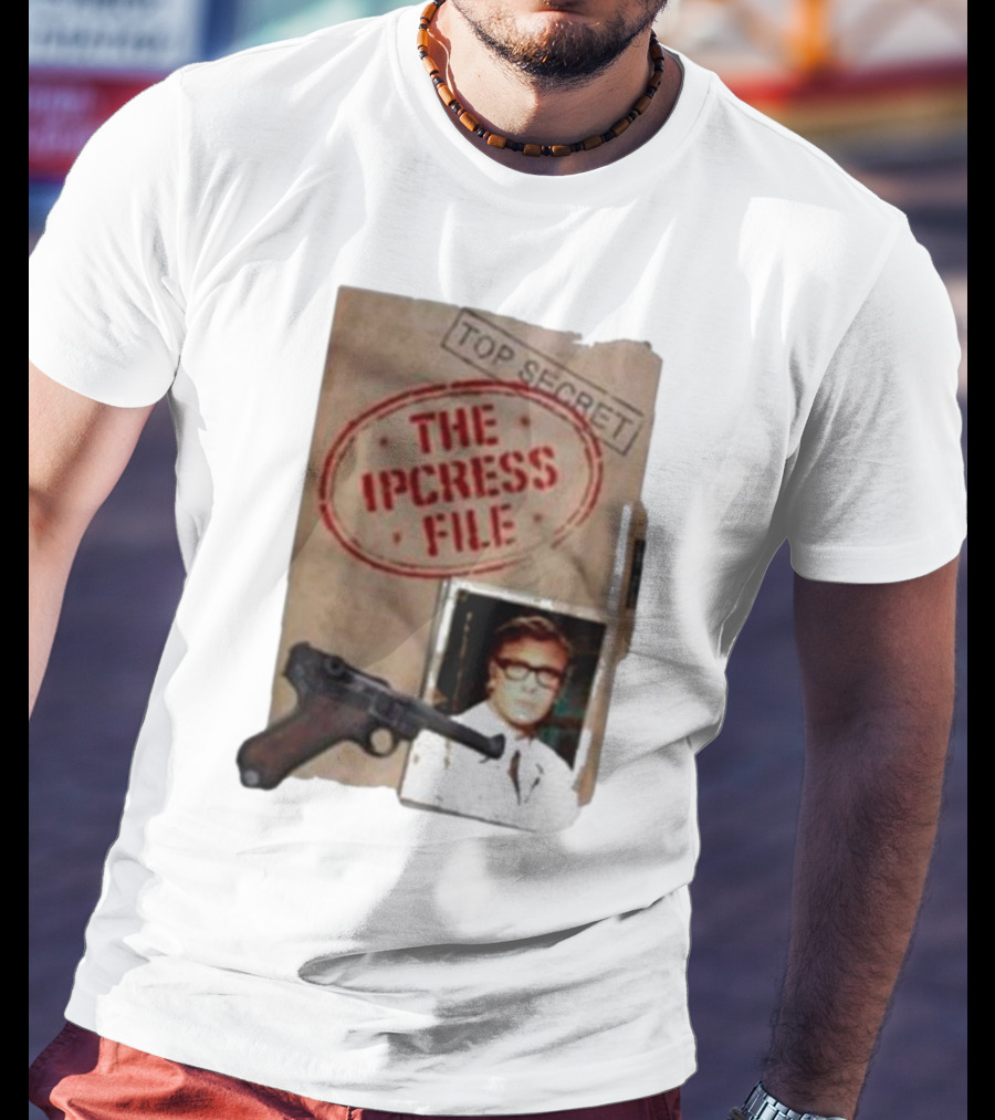 Top Secret File The Ipcress File Gun And Photograph T-Shirt