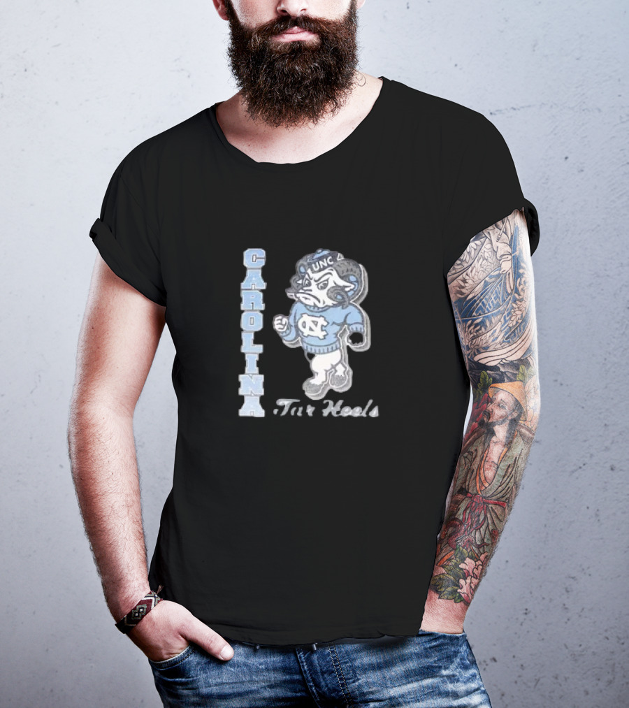 Carolina Tar Heels UNC Vintage Ram Mascot T-Shirt