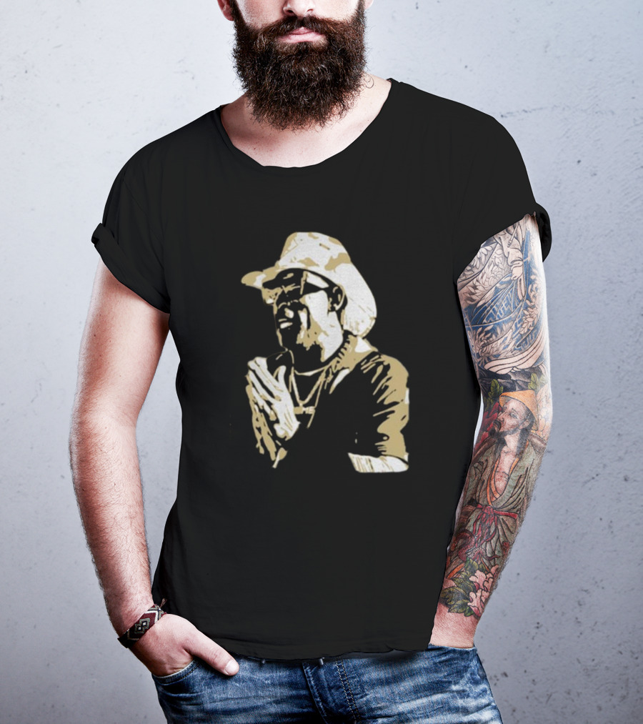 Deion Sanders Coach Prime Colorado Football Fan Iconic Cowboy Hat Clapping T-Shirt