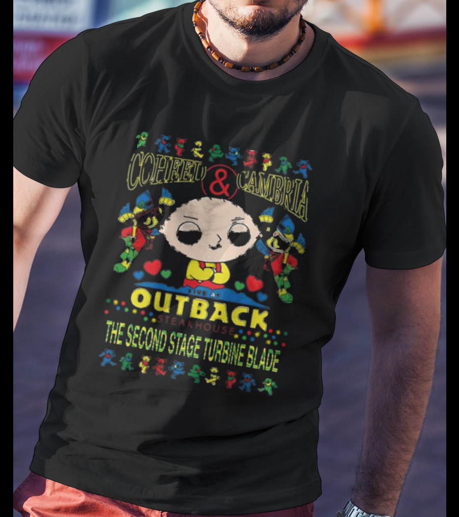 Coheed And Cambria Live @ Outback Steakhouse The Second Stage Turbine Blade T-Shirt