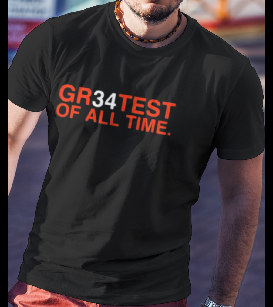 Jarrett Payton Gr34test Of All Time T-Shirt