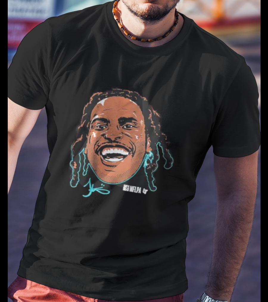 Tyreek Hill NFLPA Signature Swag Head T-Shirt