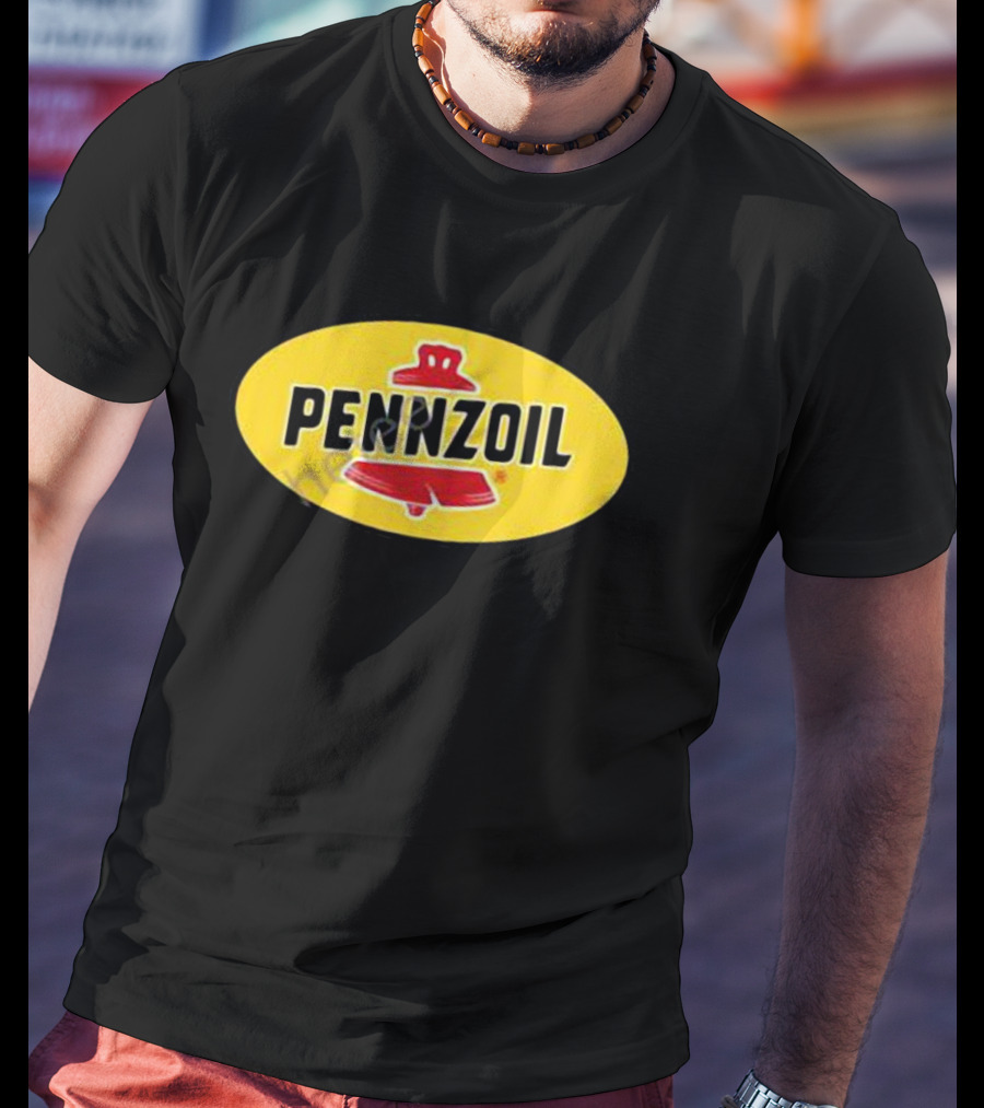 Ryan Blaney Pennzoil Racing Enthusiast Oval T-Shirt