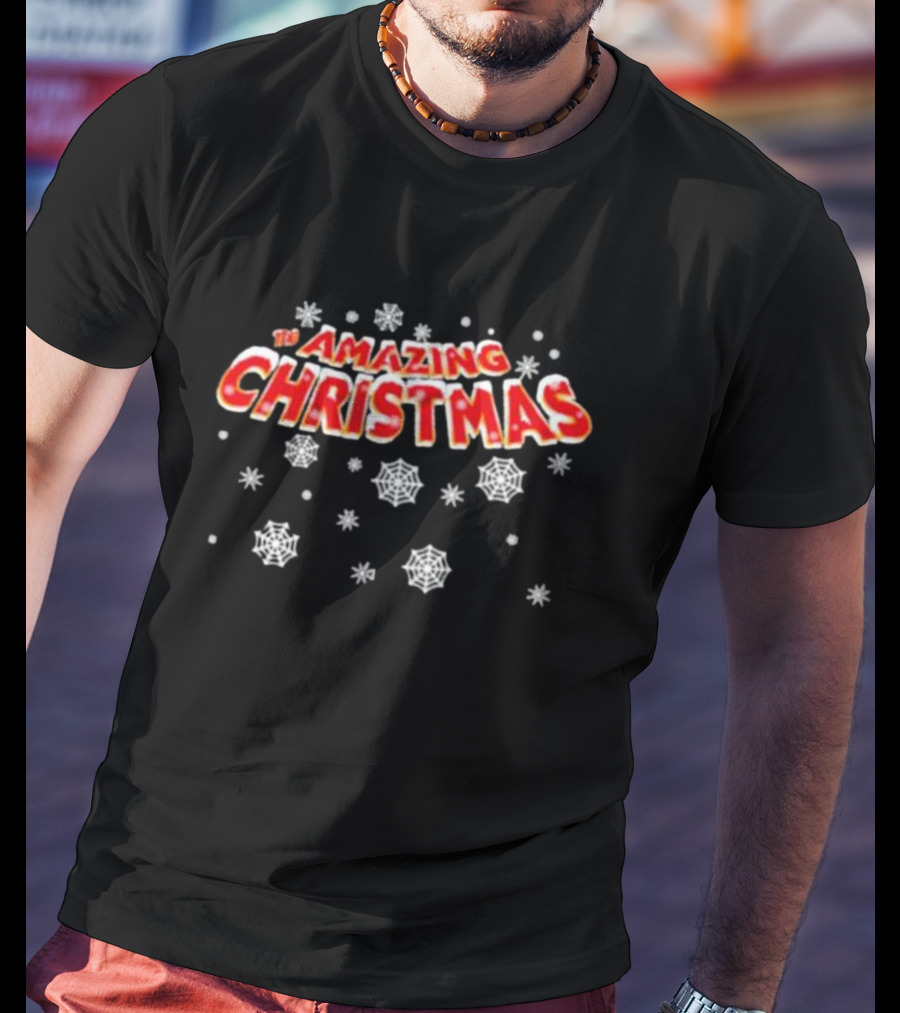 The Amazing Christmas Snowflakes And Webs T-Shirt