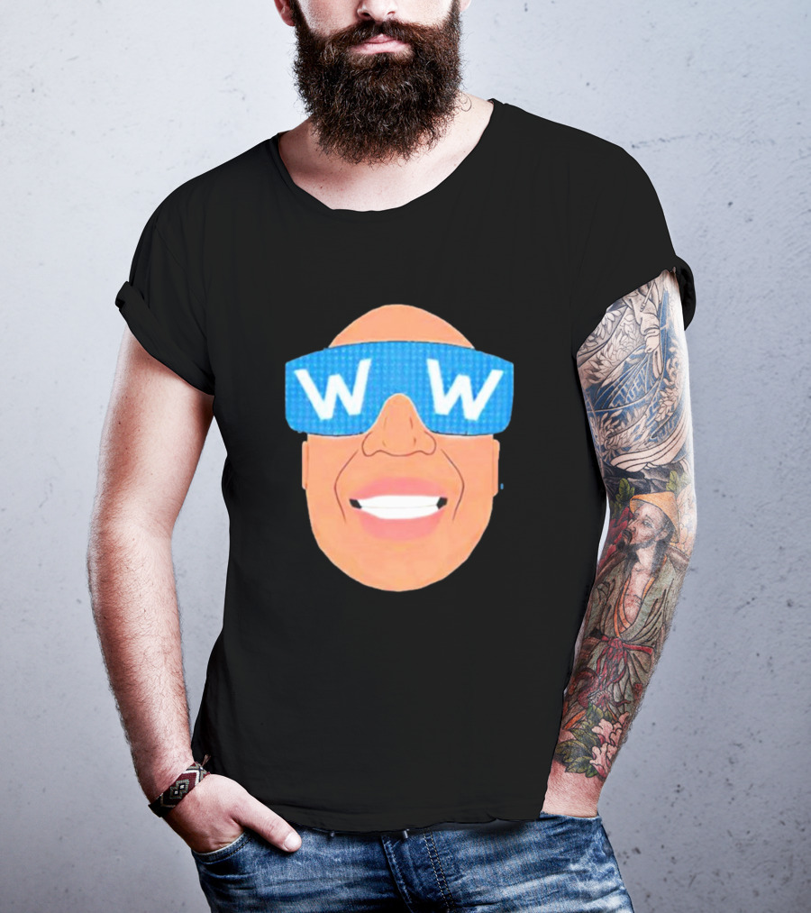 W Glasses Smiling Face With Tyler Lockett T-Shirt