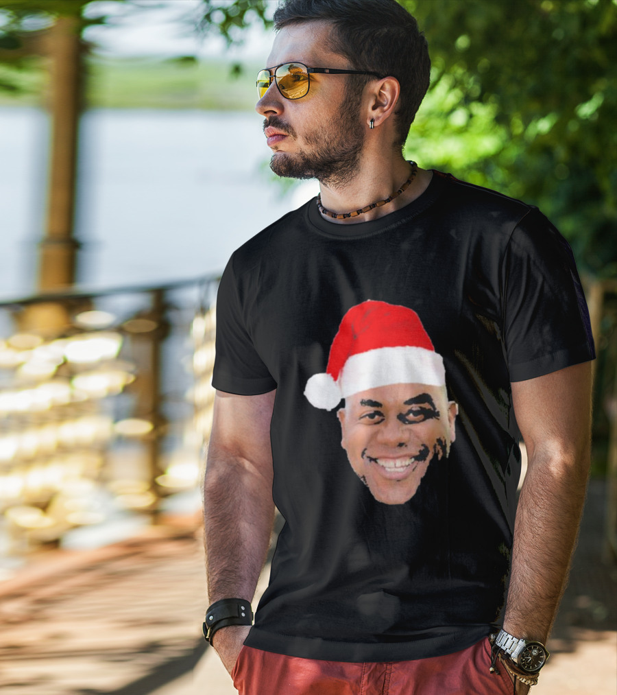 Winter Christmas Ainsley Meme Santa Hat T-Shirt