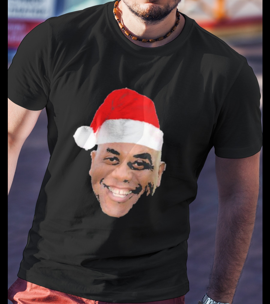 Winter Christmas Ainsley Meme Santa Hat T-Shirt