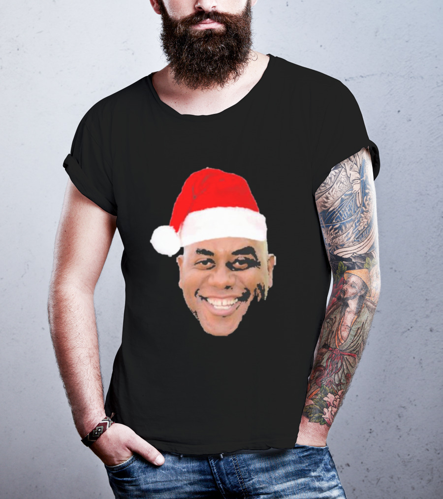 Winter Christmas Ainsley Meme Santa Hat T-Shirt