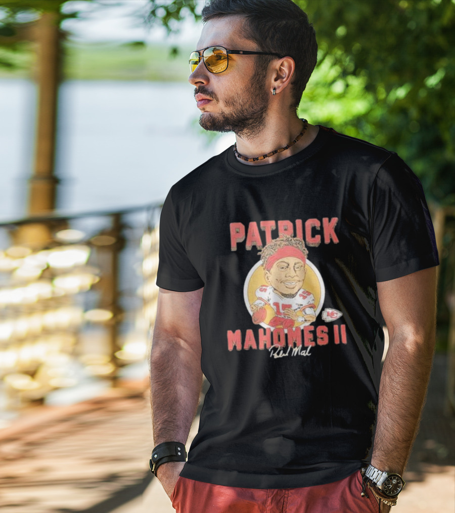 Patrick Mahomes II Red Mal Chiefs Signature T-Shirt