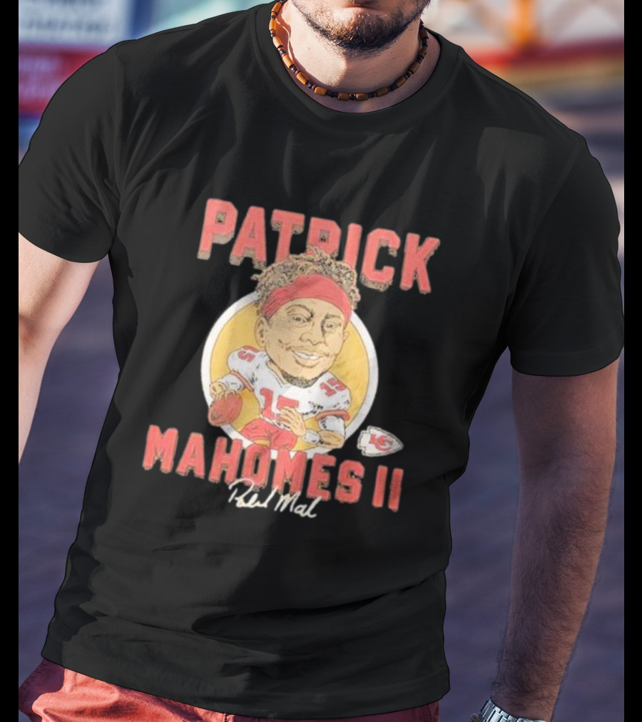 Patrick Mahomes II Red Mal Chiefs Signature T-Shirt