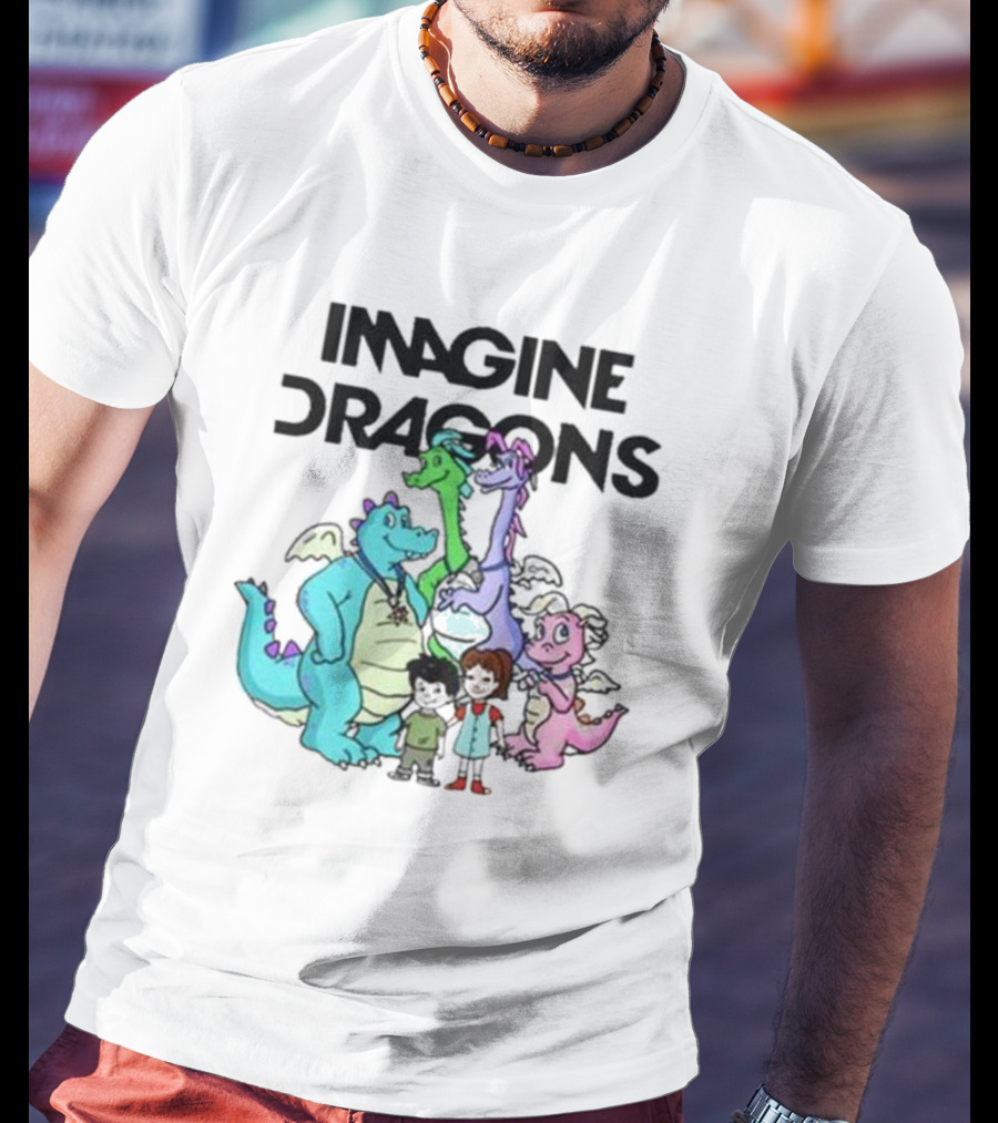 Imagine Dragons Dinosaur Band Group T-Shirt