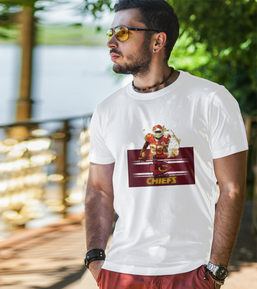 Player 29 Kansas City Chiefs Golden Football Legend T-Shirt