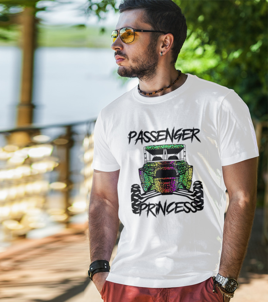 Passenger Princess Colorful Off-Road UTV T-Shirt