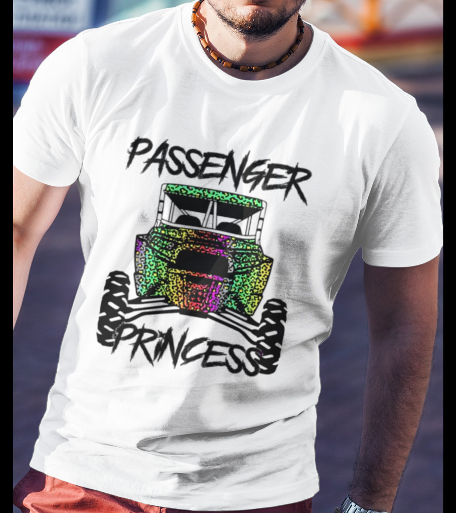 Passenger Princess Colorful Off-Road UTV T-Shirt