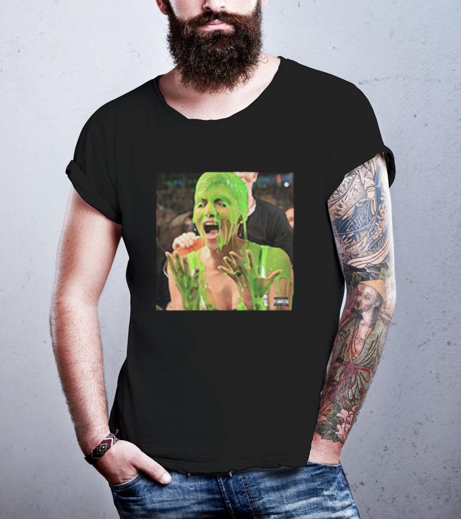 Drake Slime You Out Album Cover Green Slime Woman T-Shirt