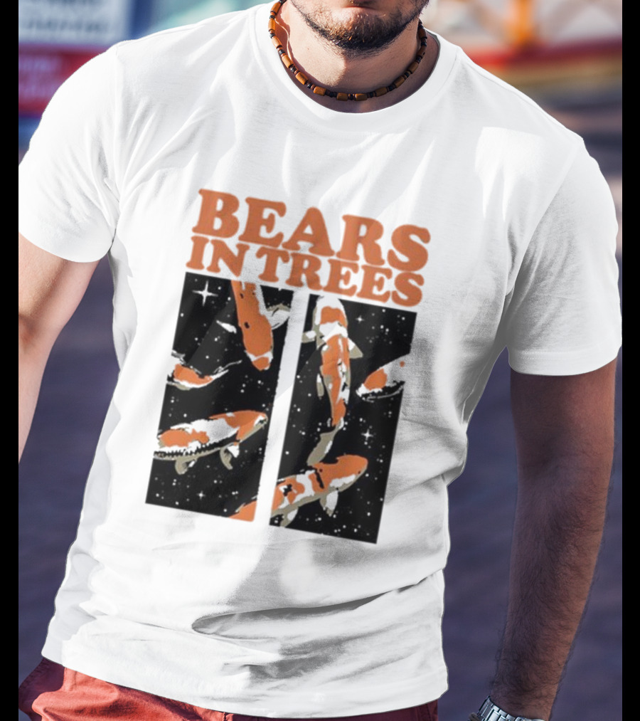 Bears IN Trees Koi Fish Aquarium T-Shirt