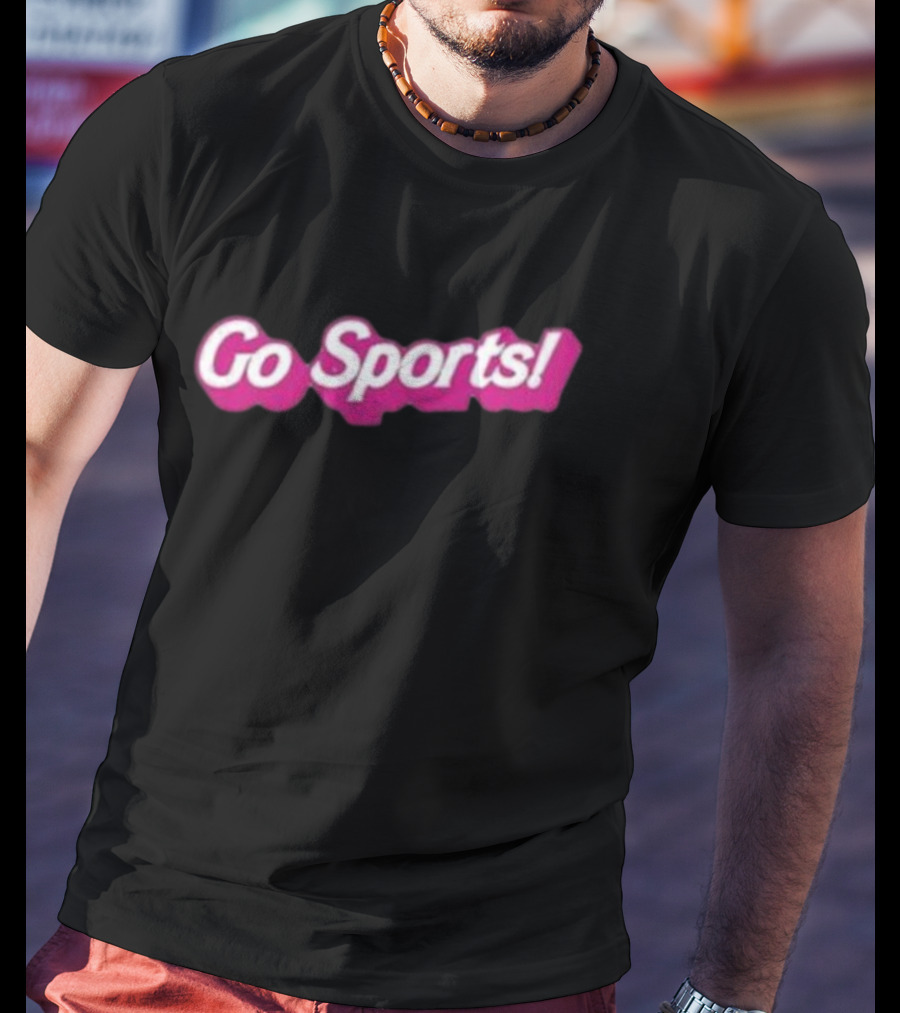 Go Sports Barbie Supportive Cheer In Iconic Pink T-Shirt
