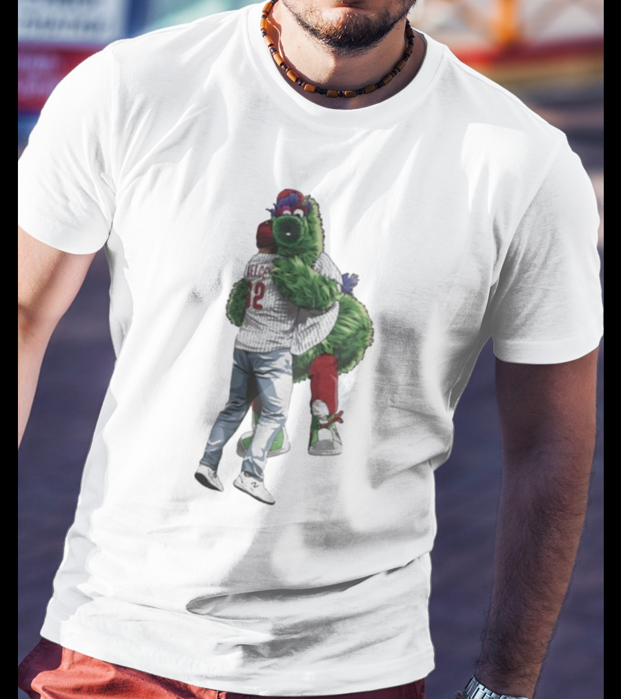 Travis Kelce Jason Kelce Philadelphia Phillies Philadelphia Eagles Football T-Shirt