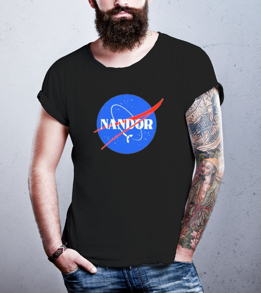 Harvey Guillen Nandor NASA T-Shirt
