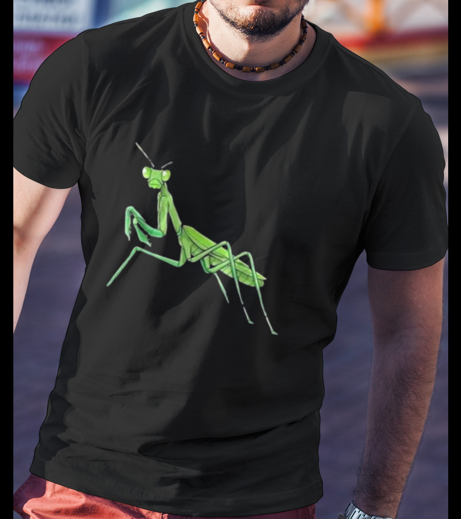 Mantis Cartoon Praying Mantis T-Shirt