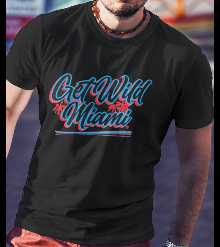 Get Wild Miami Palm Tree Vibe 2003 Season T-Shirt