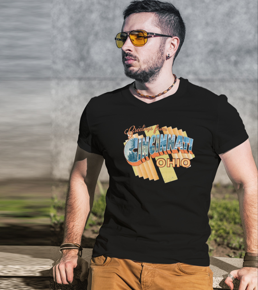 Greetings From Cincinnati Ohio T-Shirt