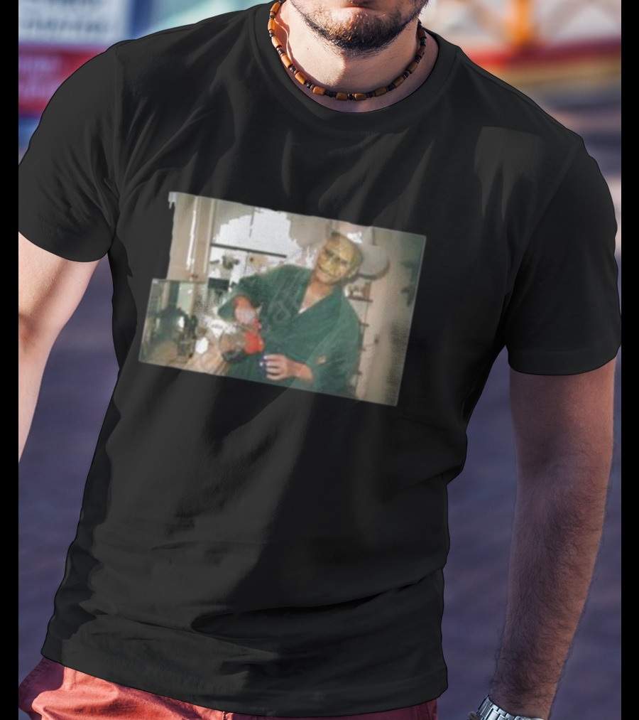 Mac Demarco Lizard Man Pouring Coffee In Kitchen T-Shirt
