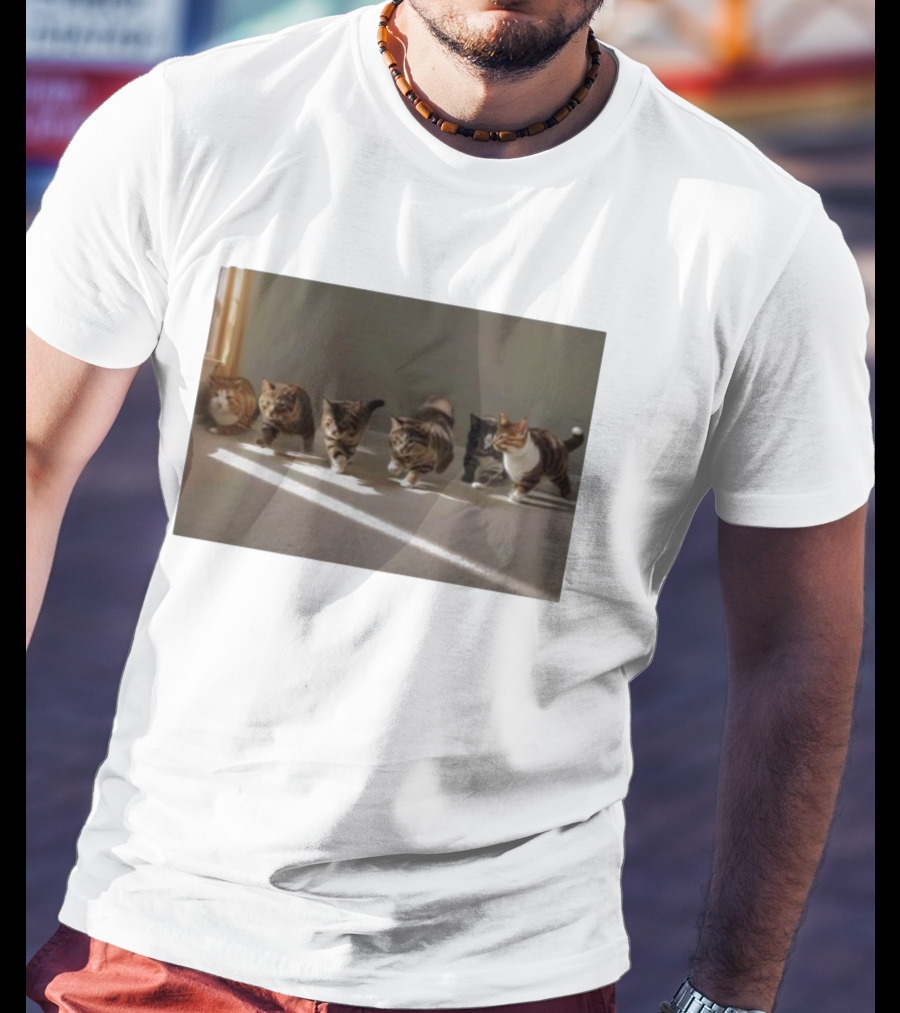 Cats Gay Strut Brigade T-Shirt