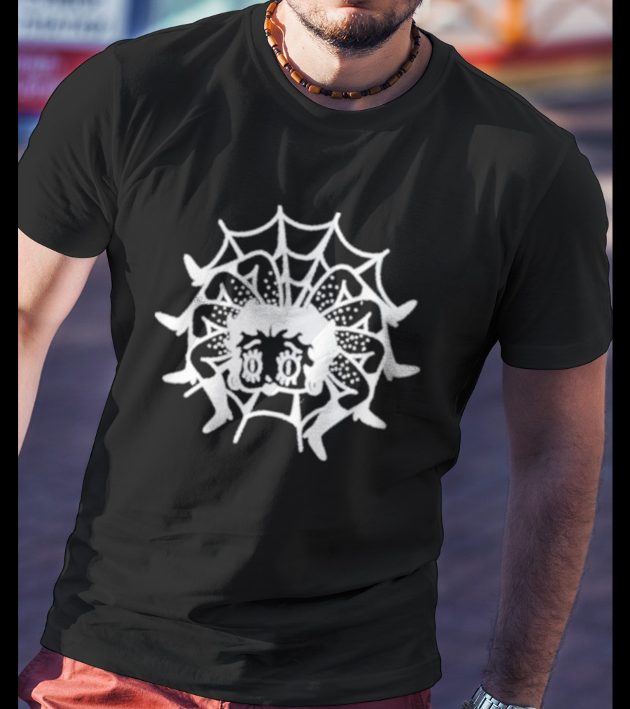 I'm Already Dead DTF Spiderweb Character T-Shirt