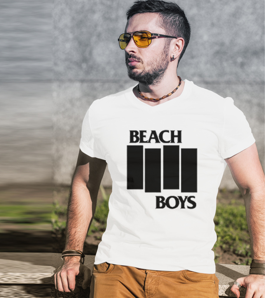 Beach Boys Black Flag T-Shirt
