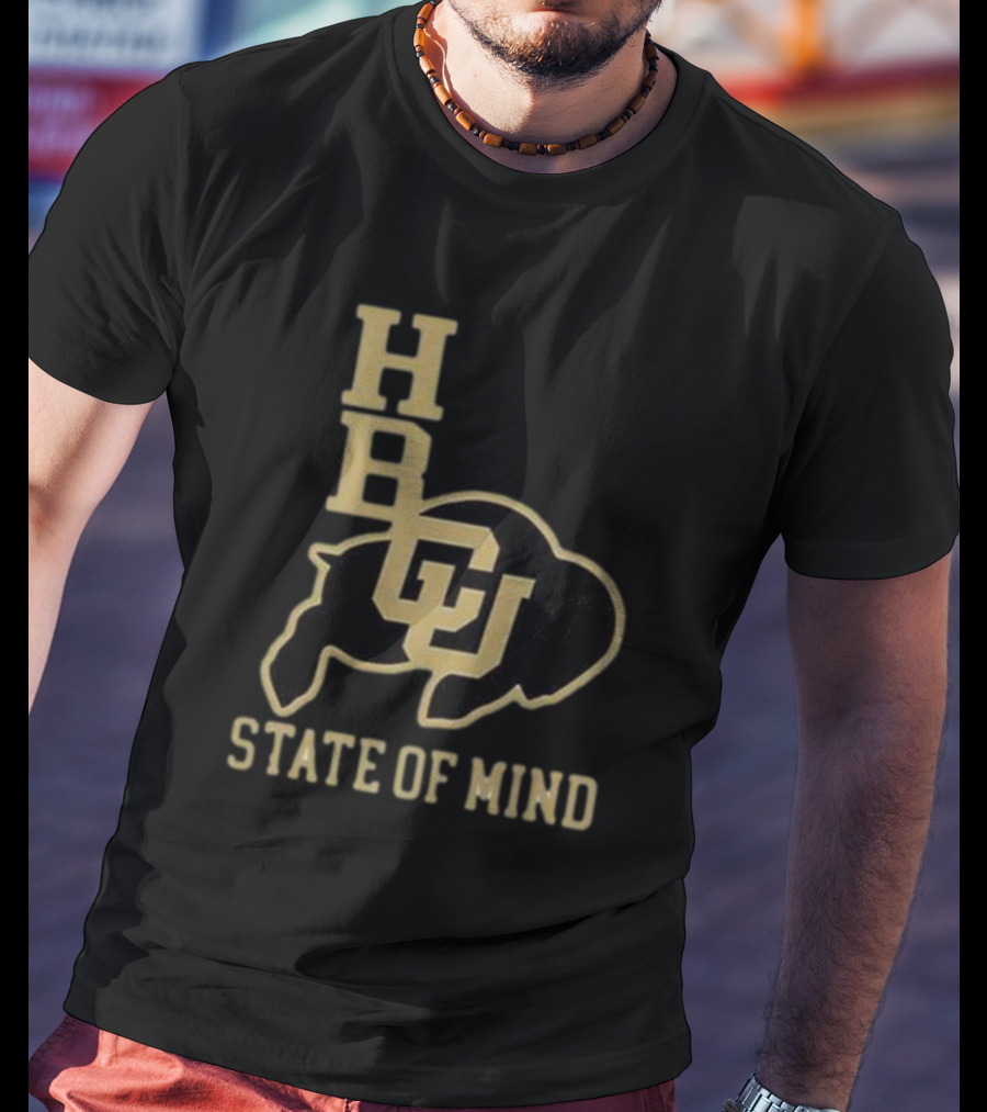HBCU State Of Mind Colorado Football Buffalo T-Shirt