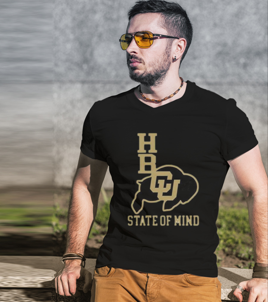 HBCU State Of Mind Colorado Football Buffalo T-Shirt