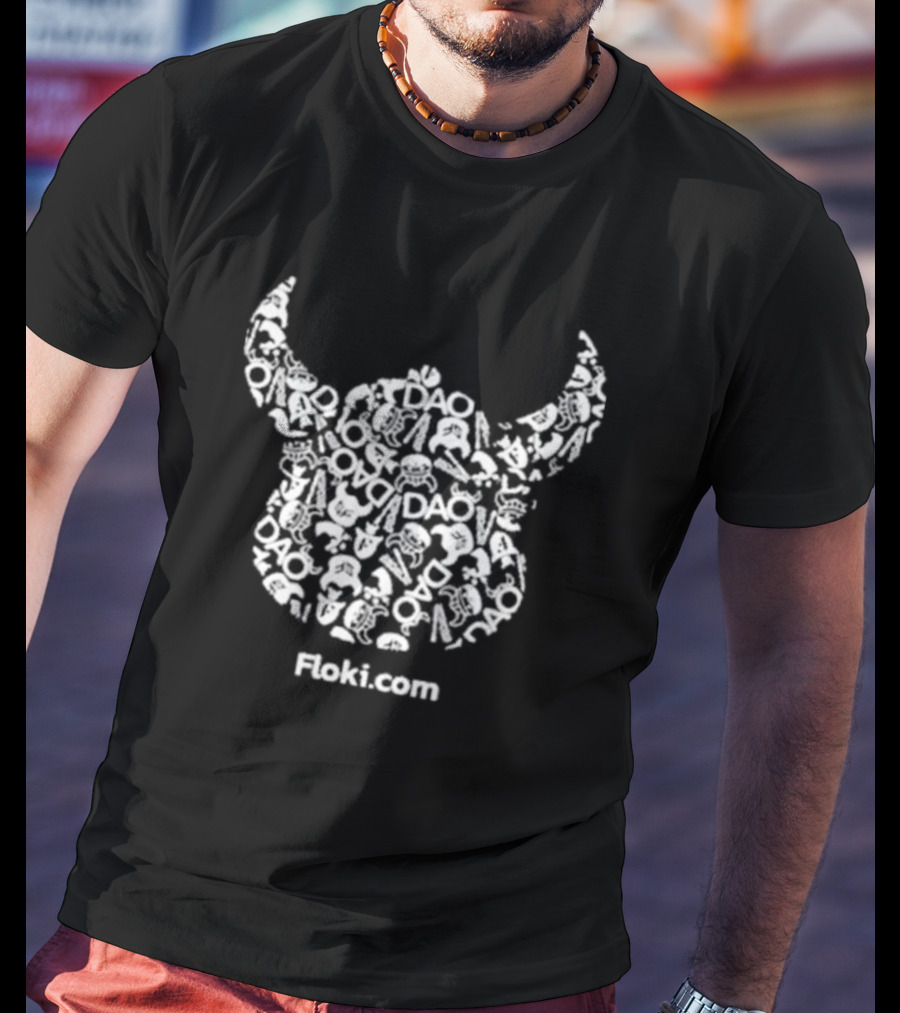 Floki Dao Community Approved Viking Helmet Floki.com T-Shirt