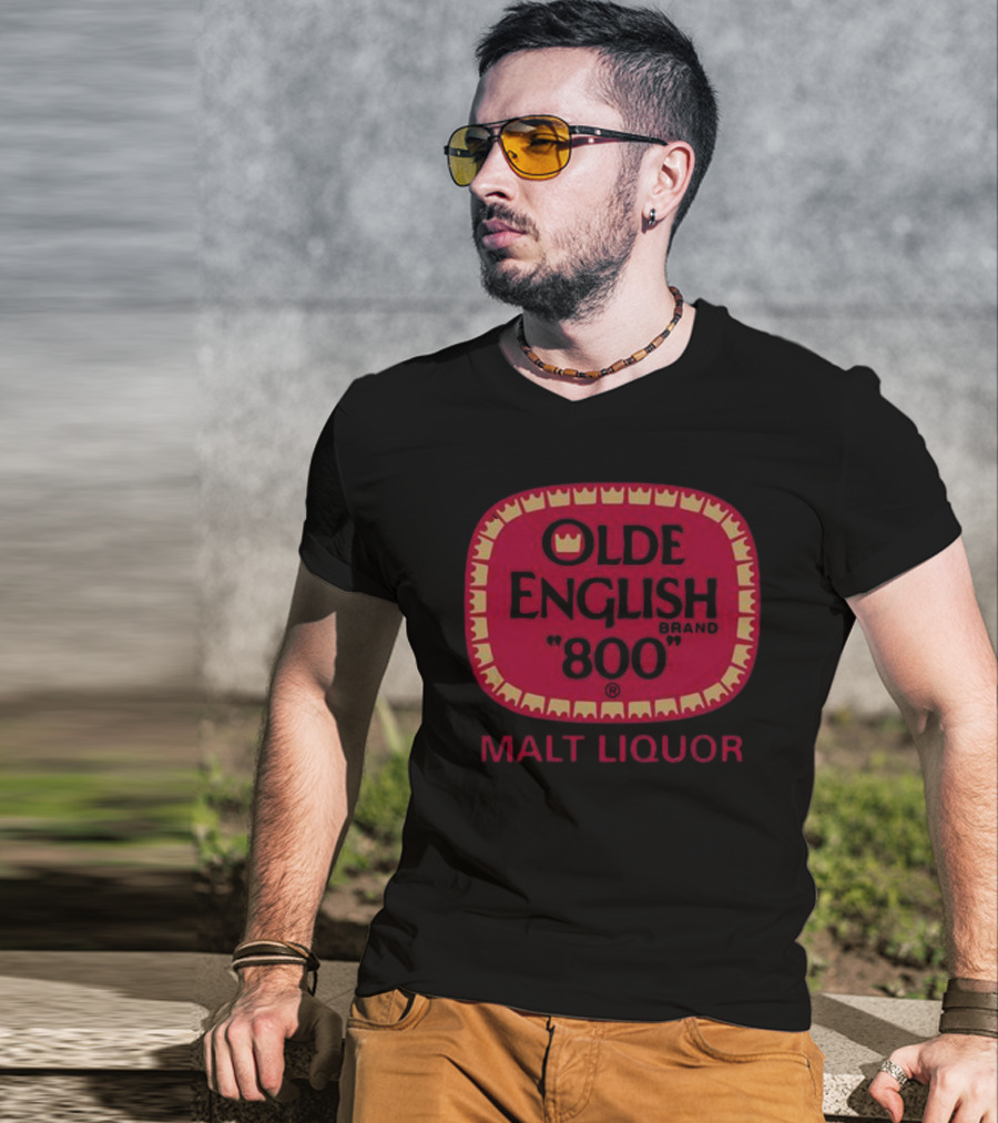 Olde English 800 Brand Malt Liquor T-Shirt