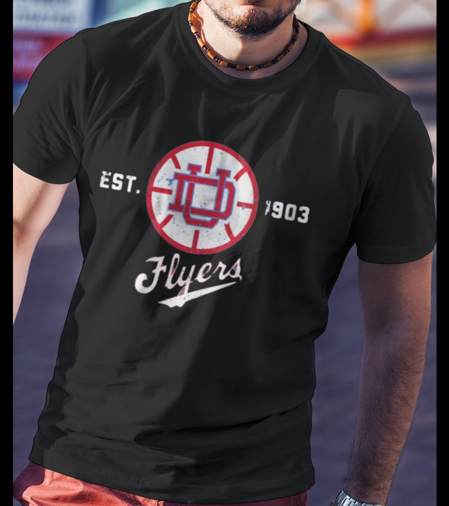 Dayton Flyers Basketball Vintage Est 1903 T-Shirt