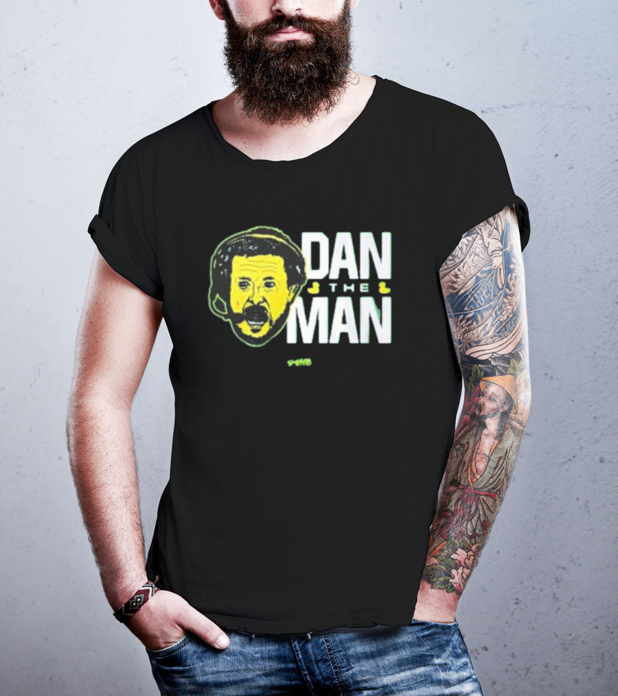 Dan The Man Coach Face With Headset T-Shirt