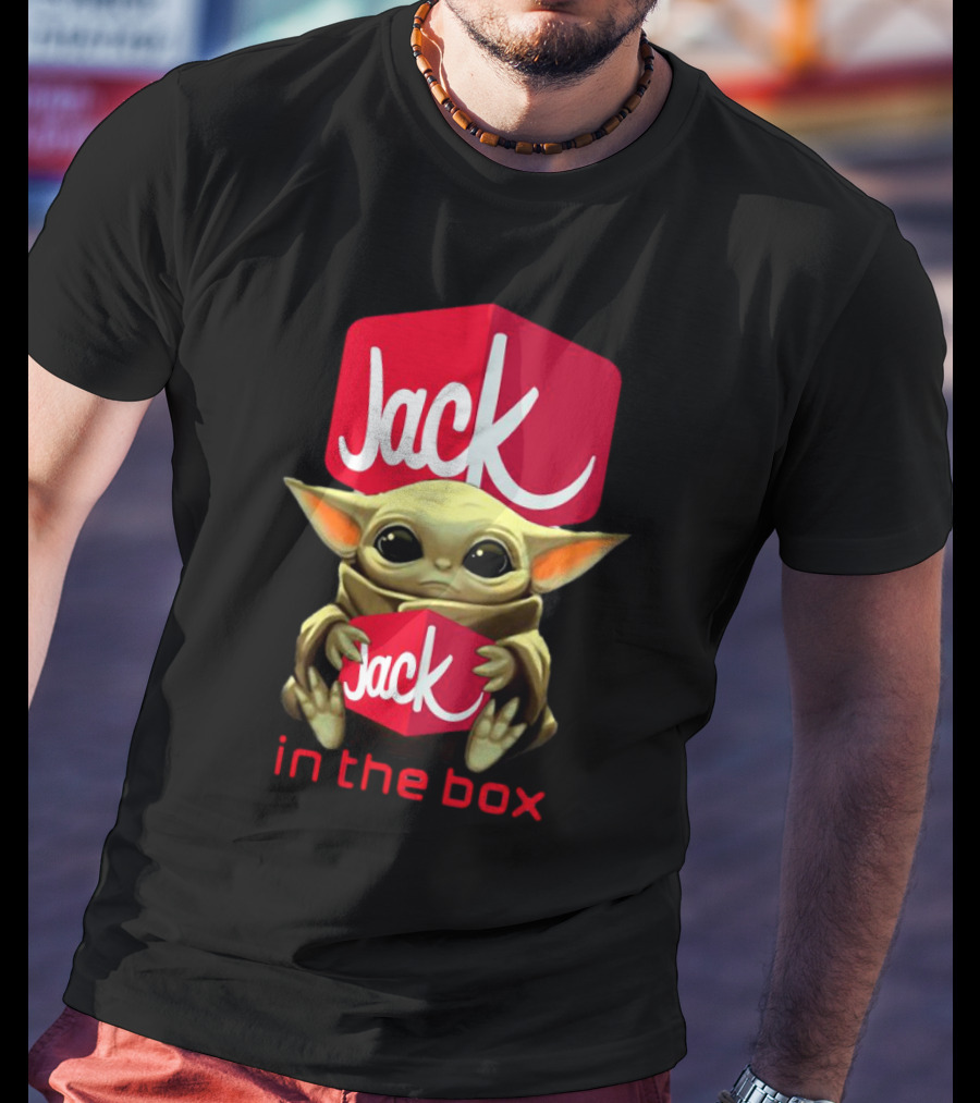Baby Yoda Embrace Jack In The Box T-Shirt