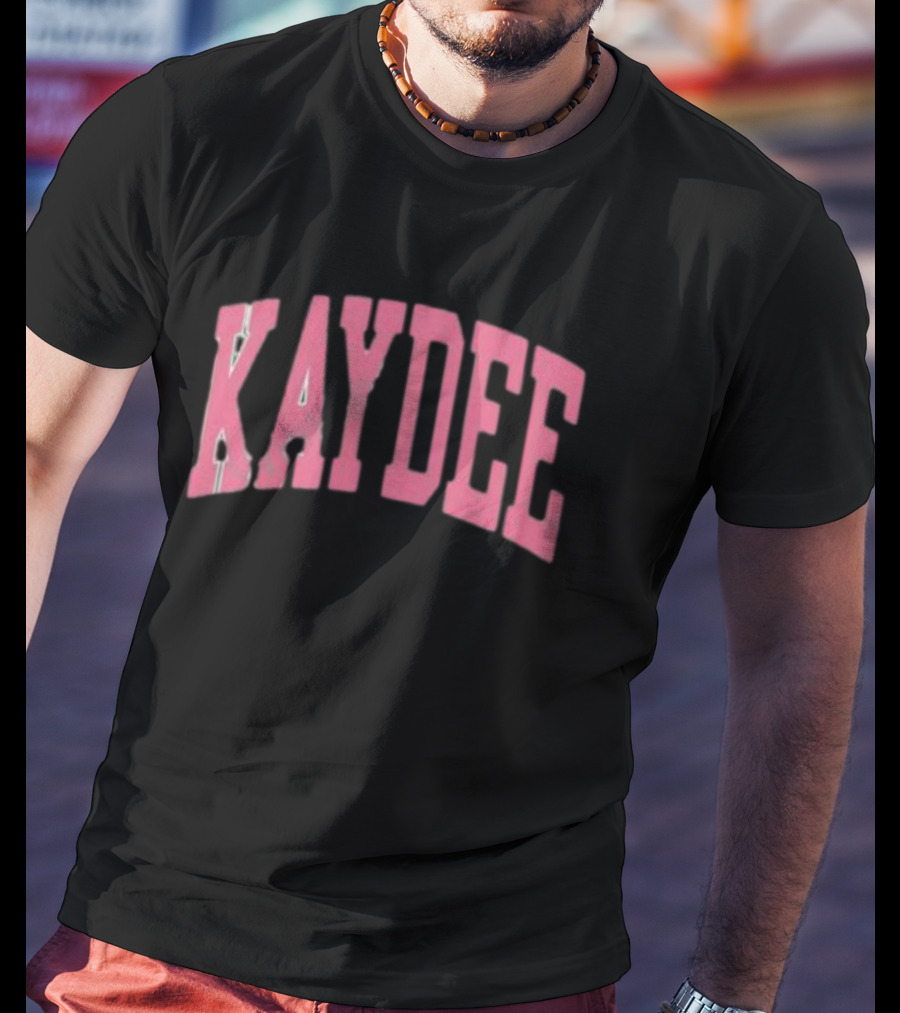 Kappa Delta Kaydee Pink Arched Text T-Shirt
