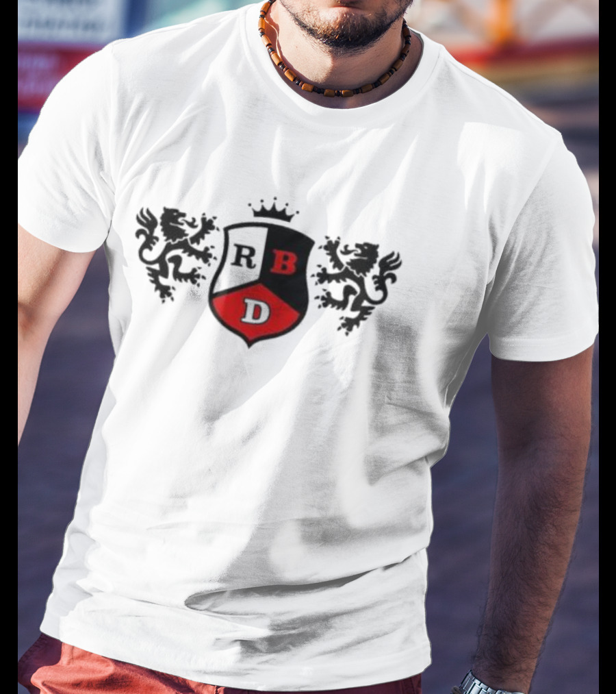 RB D Regal Crest Emblem Lion Shield T-Shirt