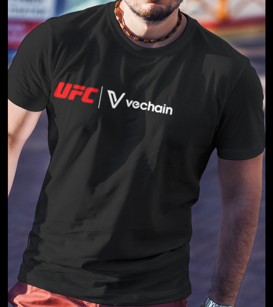 UFC Vechain Partnership Collaboration T-Shirt