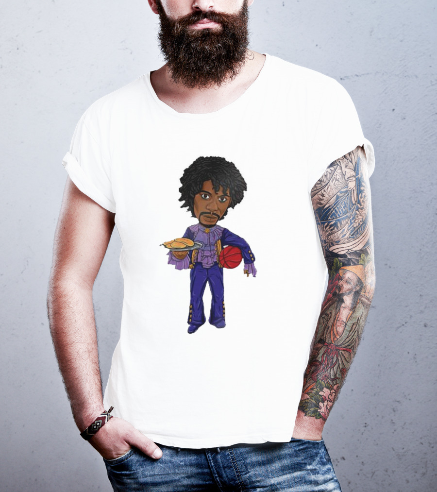 Dave Chappelle Prince Basketball Pancakes T-Shirt