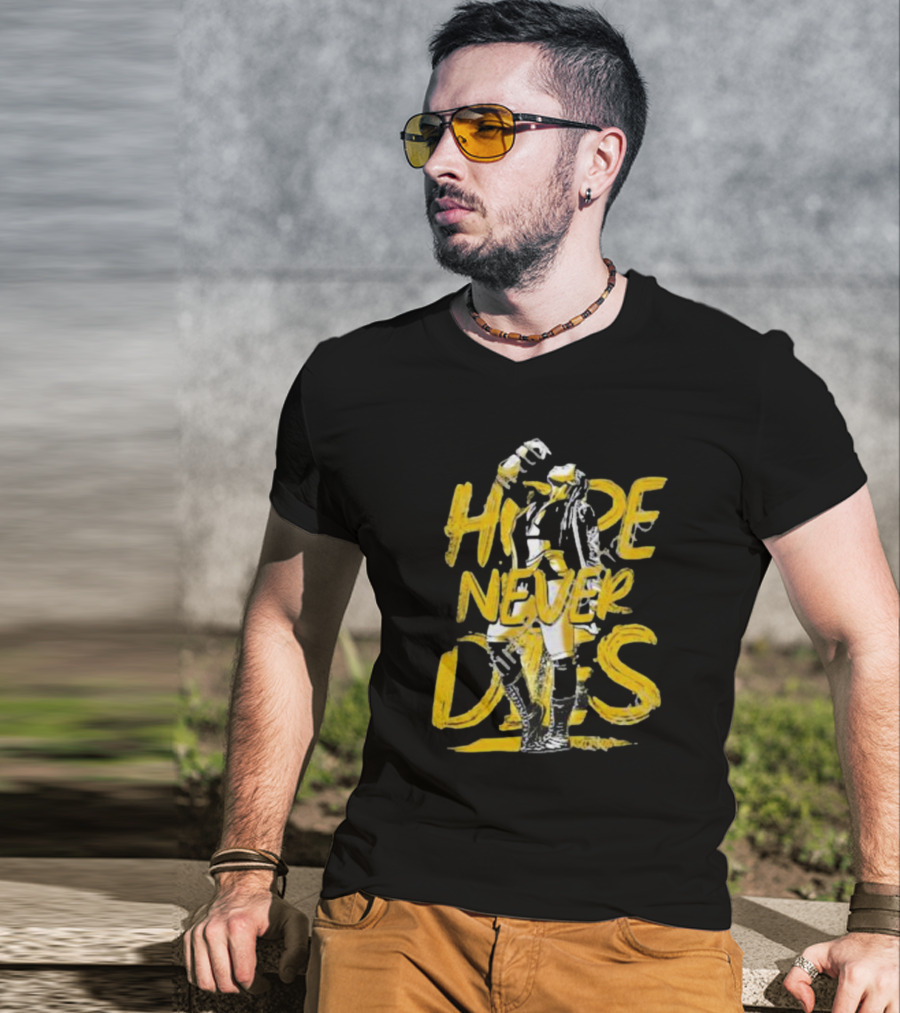 Hope Never Dies Yellow Jacket Pose T-Shirt