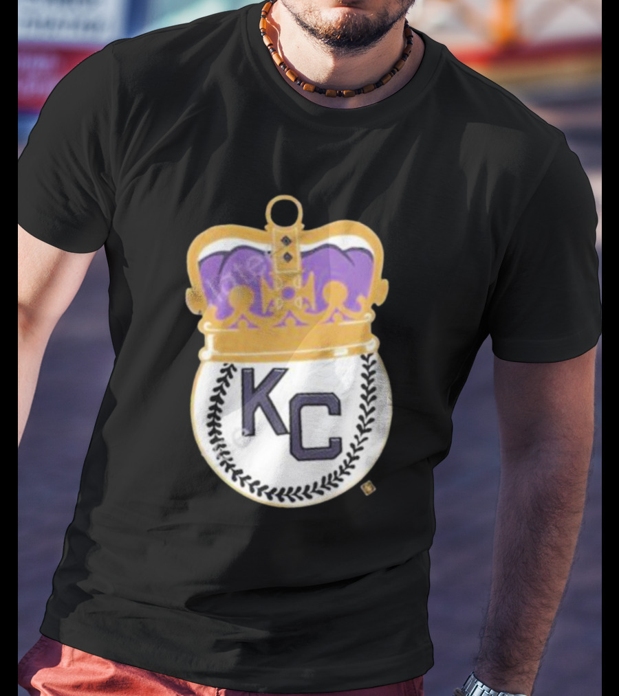 Kansas City Monarchs KC Crown Baseball T-Shirt