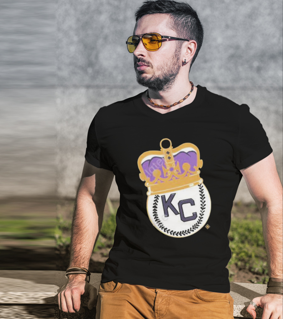Kansas City Monarchs KC Crown Baseball T-Shirt