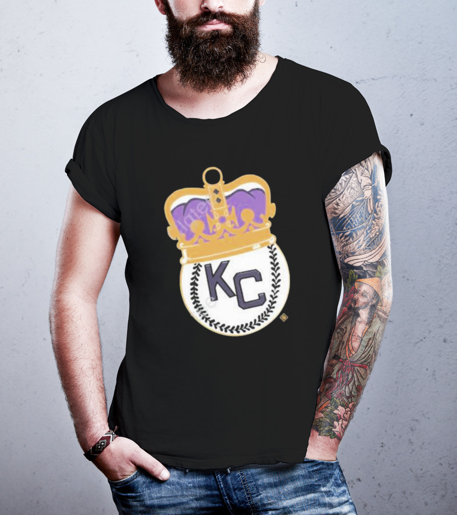 Kansas City Monarchs KC Crown Baseball T-Shirt