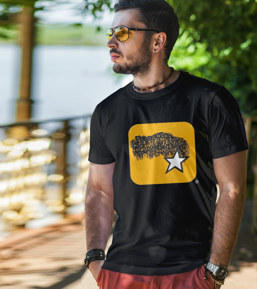 Boggstar Scribble Hair Star T-Shirt