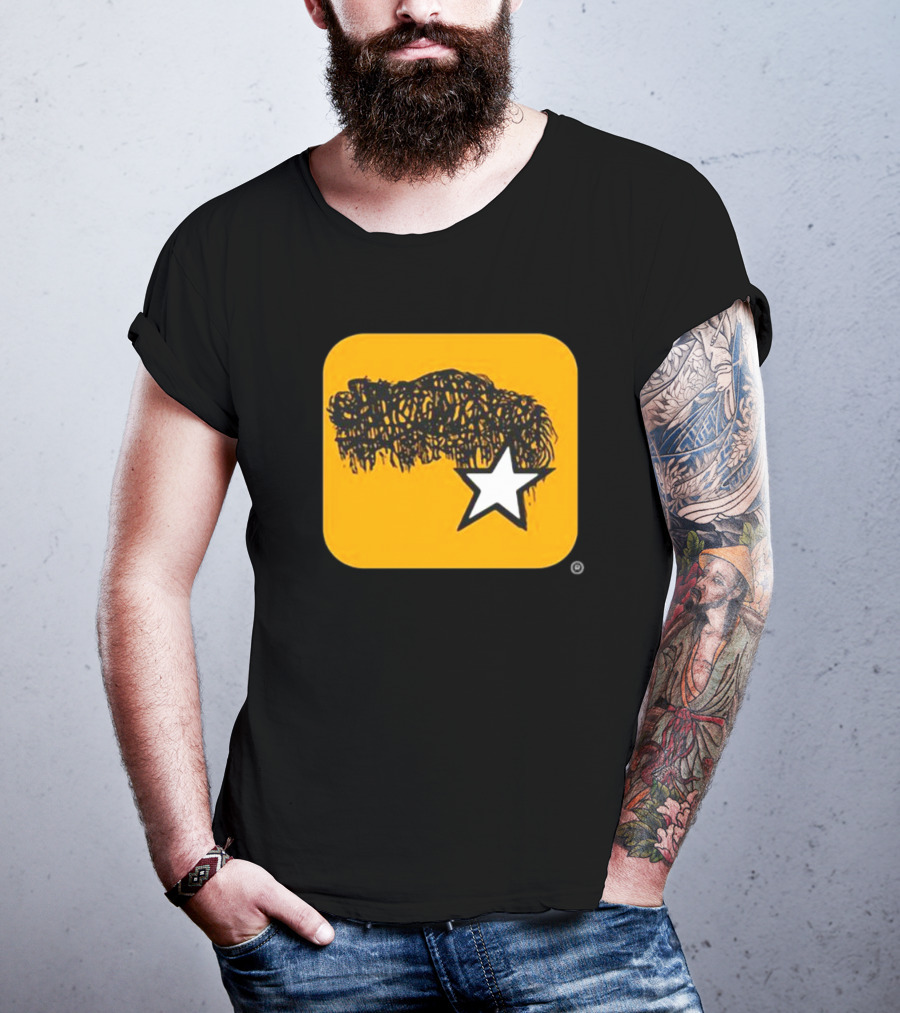 Boggstar Scribble Hair Star T-Shirt