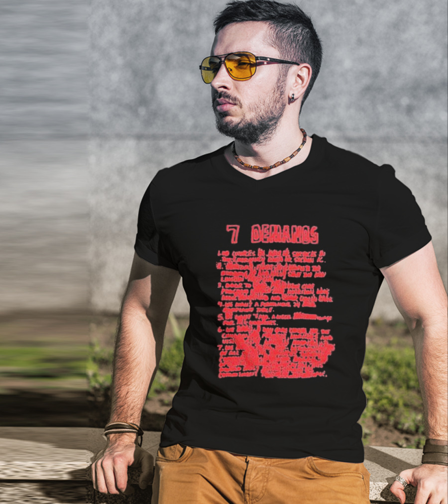 7 Demandos Ericdoa Siempre Pa’lante T-Shirt